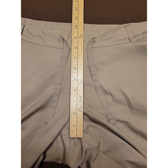 Magellan Capris Cargo Pockets‎ Womens XL Waist Tie Beige - Picture 5 of 10